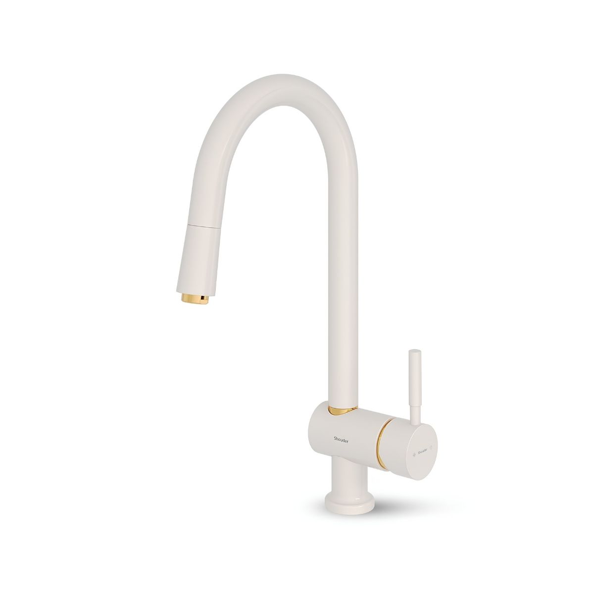 monacoplus whitegold شير سينك شاوري موناكو پلاس شيري طلا شودر - Image 1